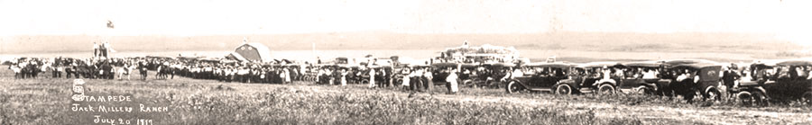 Hand Hills Lake Stampede - 1917