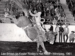 Leo Brown - Saddle Bronc