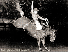 Mel Hyland - Canadian & World Champion bronc rider