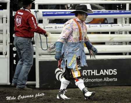 Bull fighter Scott Byrne