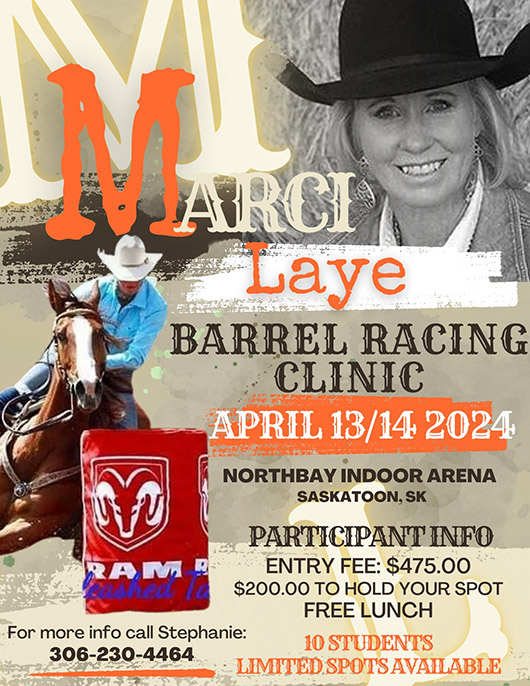 MARCI LAYE BARREL RACING CLINIC