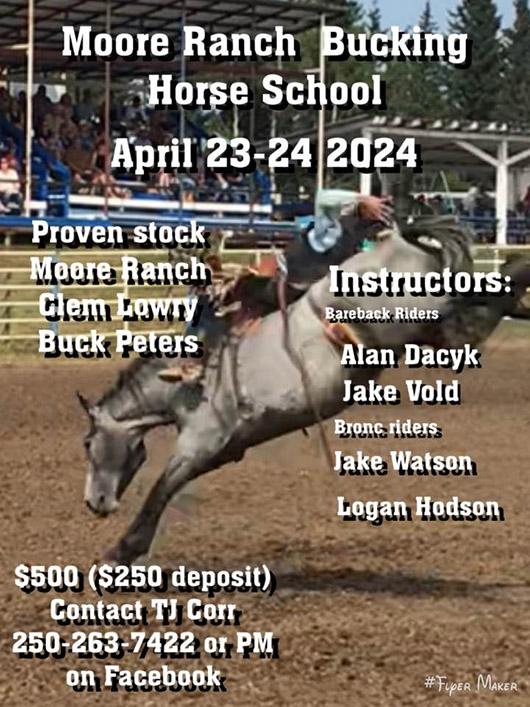 MOORE RANCH BUCKING HORSE SCHOOL