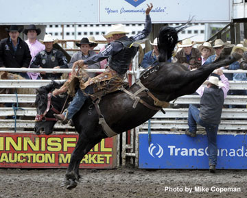 Kyle Thomson - 2012 Innisfail Pro Rodeo AA & Bronc Riding Champion