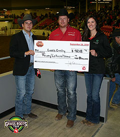 Curtis Cassidy - Grass Roots Final Champion